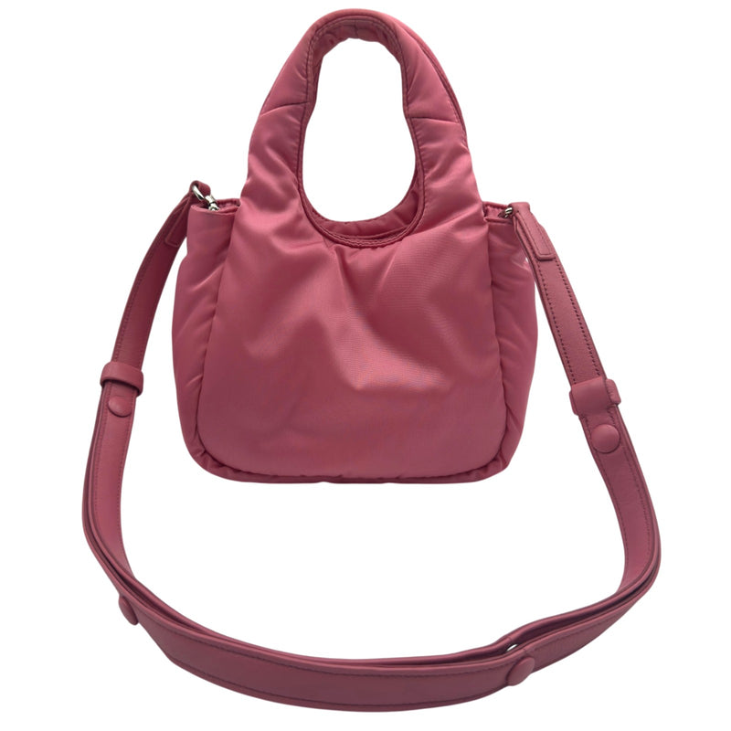 プラダ PRADA パデッド Re-Nylon ミニバッグ 1BA359 ピンク リナイロン