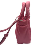 プラダ PRADA パデッド Re-Nylon ミニバッグ 1BA359 ピンク リナイロン レディース ハンドバッグ