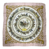 エルメス HERMES カレ90 LA PROMENADE DE LONGCHAMPS マルチカラー シルク レディース スカーフ
