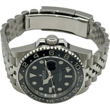 ロレックス ROLEX GMTマスター2 126710GRNR ブラック ステンレススチール 自動巻き メンズ 腕時計
