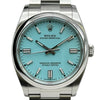 ロレックス ROLEX オイスター パーペチュアル 36 126000 ターコイズブルー ステンレススチール 自動巻き メンズ 腕時計