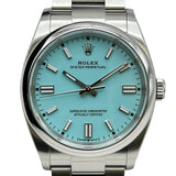 ロレックス ROLEX オイスター パーペチュアル 36 126000 ターコイズブルー ステンレススチール 自動巻き メンズ 腕時計