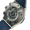 ウブロ HUBLOT クラシック フュージョン クロノグラフ チタニウム 521.NX.7170.LR ブルー チタン 自動巻き メンズ 腕時計