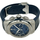 ウブロ HUBLOT クラシック フュージョン クロノグラフ チタニウム 521.NX.7170.LR ブルー チタン 自動巻き メンズ 腕時計
