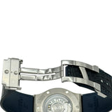 ウブロ HUBLOT クラシック フュージョン クロノグラフ チタニウム 521.NX.7170.LR ブルー チタン 自動巻き メンズ 腕時計