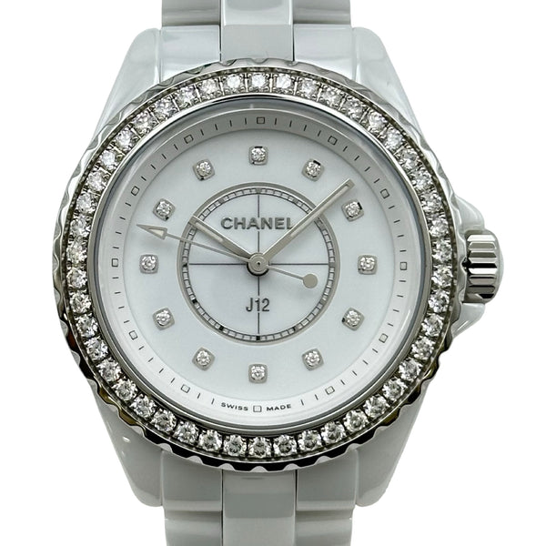 シャネル CHANEL J12 33MM H6418 ホワイト セラミック/ステンレス