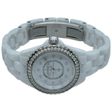 シャネル CHANEL J12 33MM H6418 ホワイト セラミック/ステンレススチール クオーツ ユニセックス 腕時計