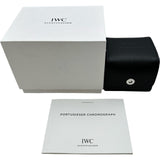 インターナショナルウォッチカンパニー IWC ポルトギーゼ クロノグラフ IW371604 シルバー ステンレススチール 自動巻き メンズ 腕時計