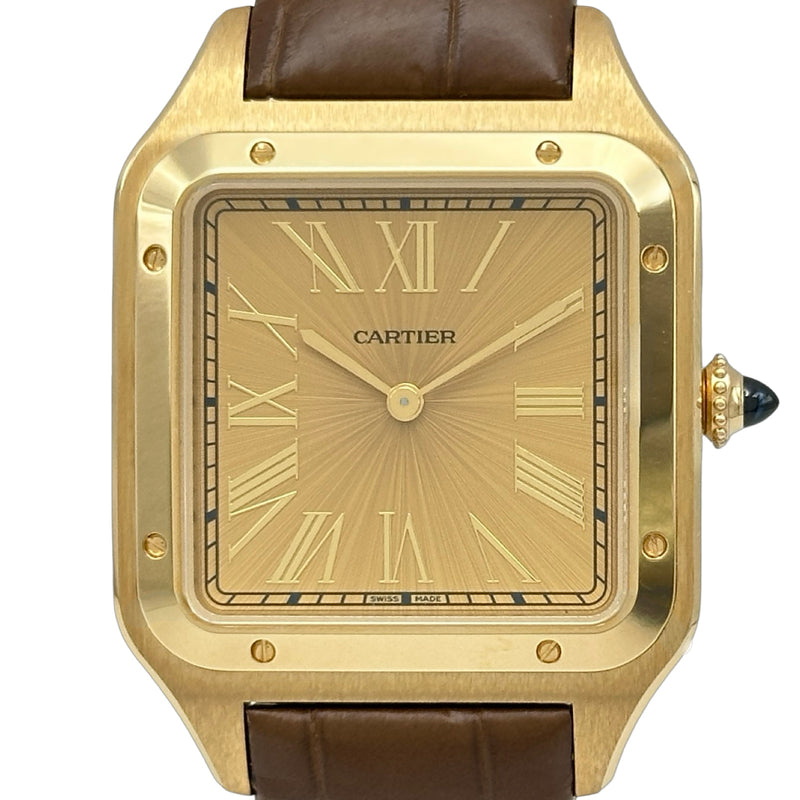 宝*斎様 希少　レイモンドウィル トスカ 腕時計 18K表記 ゴールド ストーン カルティエ Cartier サントス デュモン XL WGSA0111 ゴールド ゴールド