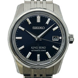セイコー SEIKO キングセイコー SDKS17(6R55-00A0) ネイビー ステンレススチール 自動巻き メンズ 腕時計
