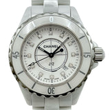 シャネル CHANEL J12 33MM H1628 ホワイト セラミック/ステンレススチール ユニセックス 腕時計