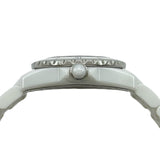 シャネル CHANEL J12 33MM H1628 ホワイト セラミック/ステンレススチール ユニセックス 腕時計