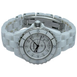 シャネル CHANEL J12 33MM H1628 ホワイト セラミック/ステンレススチール ユニセックス 腕時計