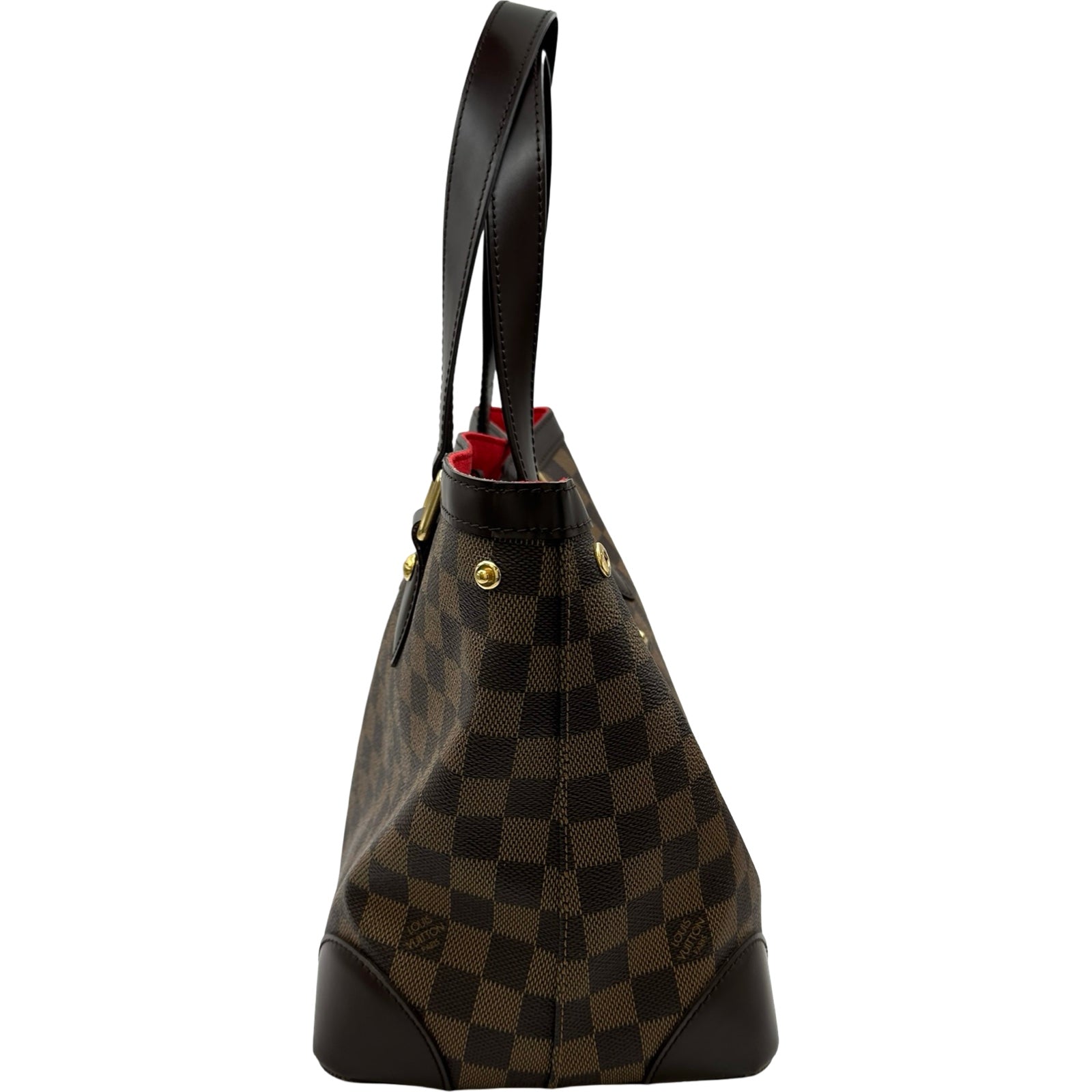 【極美品】　ルイヴィトン　ダミエ　ハムステッドPM　ハンドバッグ　N51205 ルイ・ヴィトン LOUIS VUITTON ハムステッドPM N51205 ブラウン ダミエ