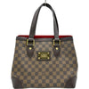 ルイ・ヴィトン LOUIS VUITTON ハムステッドPM N51205 ブラウン ダミエ・エベヌ レディース ハンドバッグ