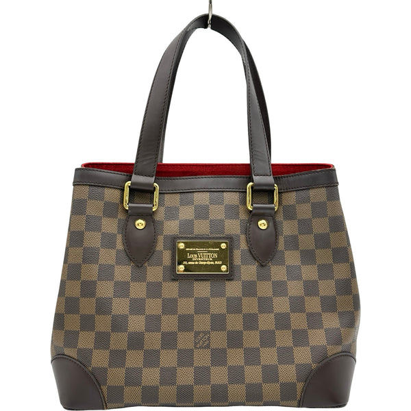 【極美品】　ルイヴィトン　ダミエ　ハムステッドPM　ハンドバッグ　N51205 ルイ・ヴィトン LOUIS VUITTON ハムステッドPM N51205 ブラウン ダミエ