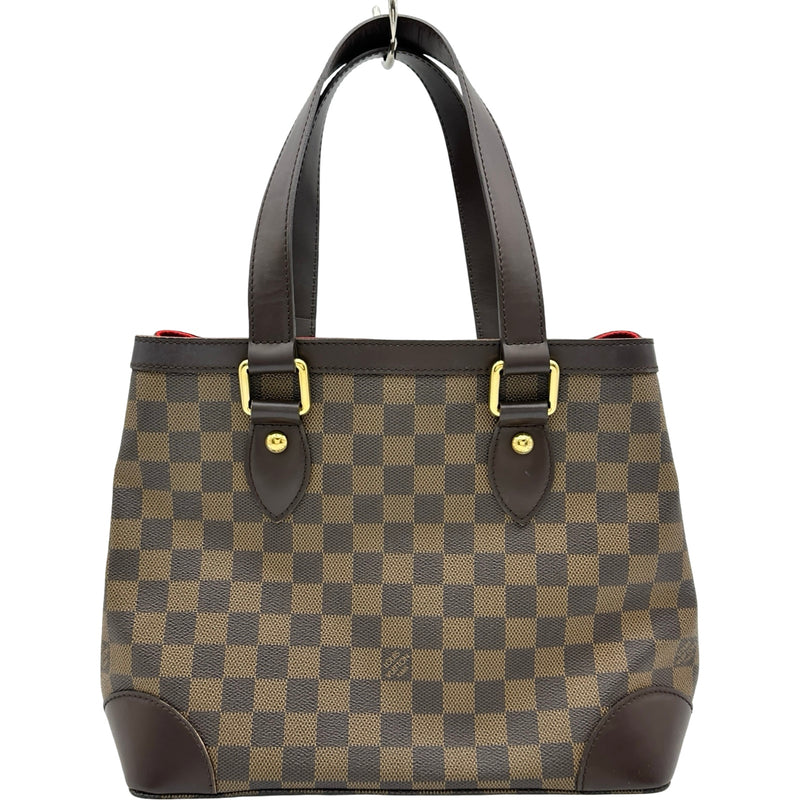 【極美品】　ルイヴィトン　ダミエ　ハムステッドPM　ハンドバッグ　N51205 ルイ・ヴィトン LOUIS VUITTON ハムステッドPM N51205 ブラウン ダミエ