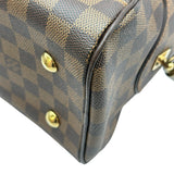 ルイ・ヴィトン LOUIS VUITTON ドゥオモ N60008 ブラウン ダミエ レディース ハンドバッグ