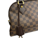 ルイ・ヴィトン LOUIS VUITTON ドゥオモ N60008 ブラウン ダミエ レディース ハンドバッグ