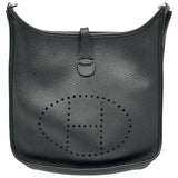 エルメス HERMES エヴリン3 PM W刻印 ブラック シルバー金具 トリヨン レディース ショルダーバッグ