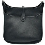 エルメス HERMES エヴリン3 PM W刻印 ブラック シルバー金具 トリヨン レディース ショルダーバッグ