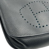 エルメス HERMES エヴリン3 PM W刻印 ブラック シルバー金具 トリヨン レディース ショルダーバッグ