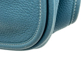 エルメス HERMES エヴリン3 GM □M刻印 ブルージーン シルバー金具 トリヨン レディース ショルダーバッグ