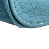 エルメス HERMES エヴリン3 GM □M刻印 ブルージーン シルバー金具 トリヨン レディース ショルダーバッグ