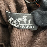 エルメス HERMES キャラバンヴェルティカルMM ハバナ シルバー金具 デルマ レディース トートバッグ