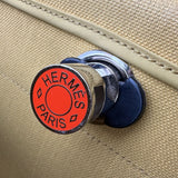 エルメス HERMES エールバッグジップPM U刻印 イエロー　シルバー金具 トワル レディース ショルダーバッグ