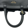 プラダ PRADA ハンドバッグ 1BA418 ブラック レザー レディース ハンドバッグ