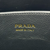 プラダ PRADA ハンドバッグ 1BA418 ブラック レザー レディース ハンドバッグ