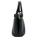 プラダ PRADA ハンドバッグ 1BA418 ブラック レザー レディース ハンドバッグ