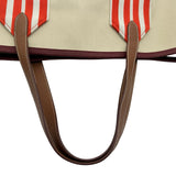 エルメス HERMES ピュールサングルトートバッグ U刻印 ベージュ系 シルバー金具 トワルミリタリー レディース トートバッグ