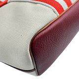 エルメス HERMES ピュールサングルトートバッグ U刻印 ベージュ系 シルバー金具 トワルミリタリー レディース トートバッグ