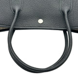 エルメス HERMES ガーデンパーティPM Y刻印 ブラック シルバー金具 ネゴンダ レディース トートバッグ