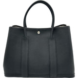 エルメス HERMES ガーデンパーティPM Y刻印 ブラック シルバー金具 ネゴンダ レディース トートバッグ