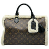 ルイ・ヴィトン LOUIS VUITTON スピーディ・ソフト30 テディ M26326 ブラウン モノグラムシアリング レディース ショルダーバッグ