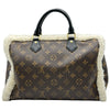 ルイ・ヴィトン LOUIS VUITTON スピーディ・ソフト30 テディ M26326 ブラウン モノグラムシアリング レディース ショルダーバッグ