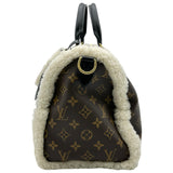ルイ・ヴィトン LOUIS VUITTON スピーディ・ソフト30 テディ M26326 ブラウン モノグラムシアリング レディース ショルダーバッグ