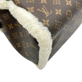 ルイ・ヴィトン LOUIS VUITTON スピーディ・ソフト30 テディ M26326 ブラウン モノグラムシアリング レディース ショルダーバッグ