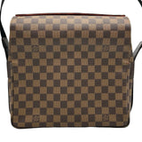 ルイ・ヴィトン LOUIS VUITTON ナヴィグリオ N45255 ブラウン ダミエ・エベヌ メンズ ショルダーバッグ