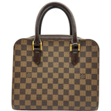 ルイ・ヴィトン LOUIS VUITTON トリアナ N51155 ブラウン ダミエ・キャンバス レディース ハンドバッグ