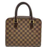 ルイ・ヴィトン LOUIS VUITTON トリアナ N51155 ブラウン ダミエ・キャンバス レディース ハンドバッグ