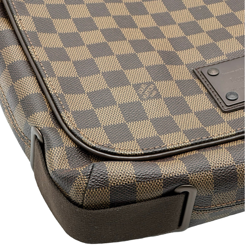 ルイ・ヴィトン LOUIS VUITTON ブルックリンMM N51211 ブラウン ダミエ