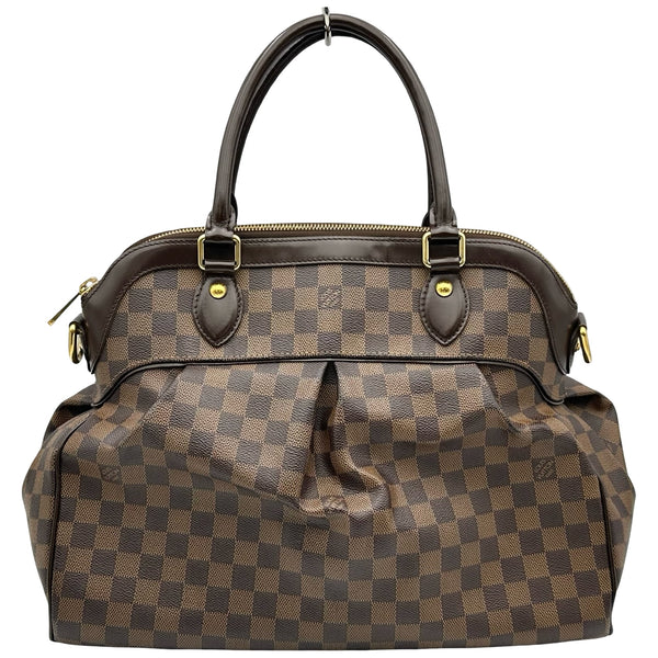 ⭐️早い者勝ち⭐️LOUIS VUITTONポシェットクレス ダミエ・エベヌ【中古】 ルイ・ヴィトン LOUIS VUITTON トレヴィGM N51998 ブラウン ダミエ