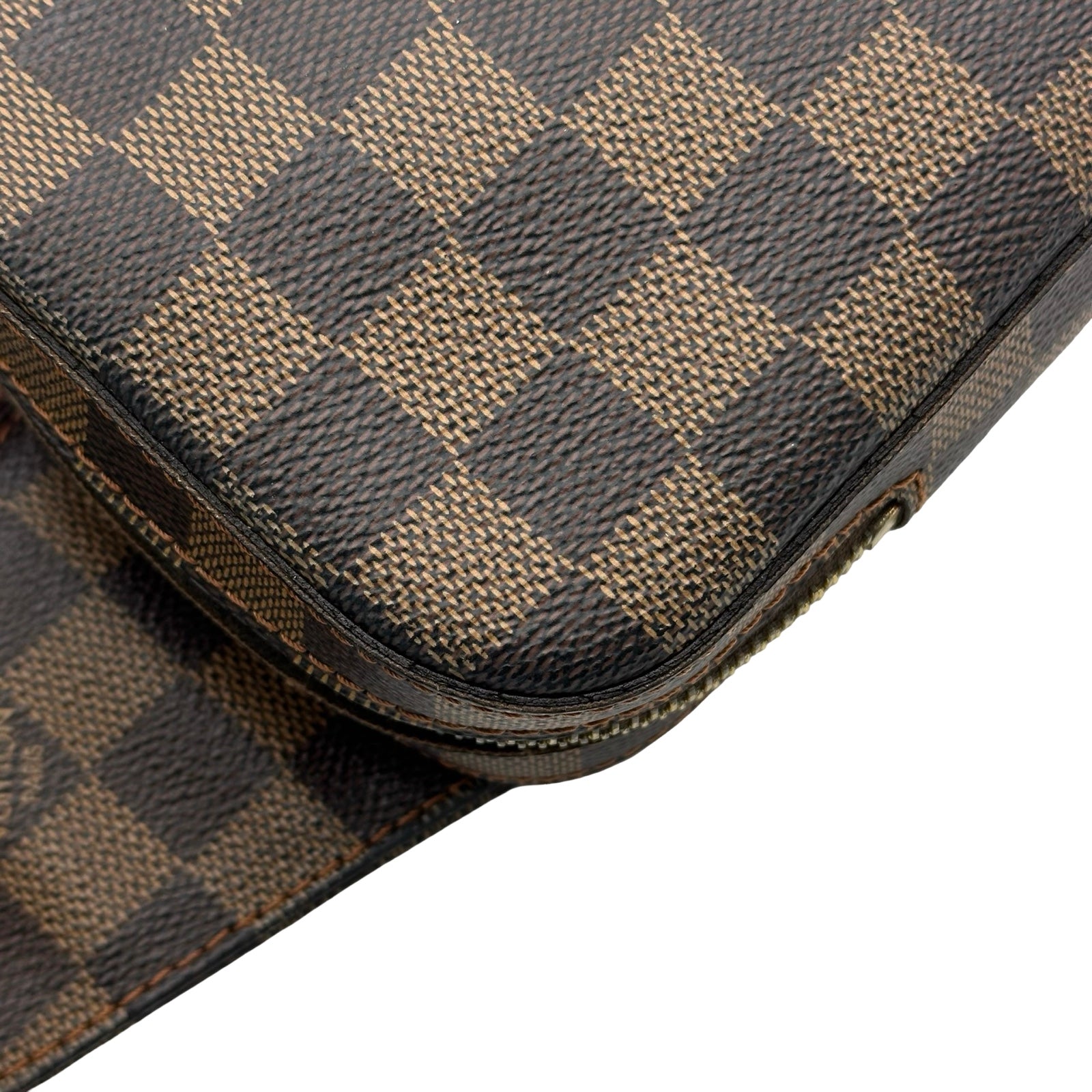 ルイ・ヴィトン LOUIS VUITTON ジェロニモス N51994 ブラウン ダミエ