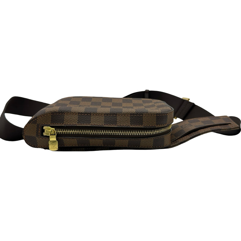 ルイ・ヴィトン LOUIS VUITTON ジェロニモス N51994 ブラウン ダミエ