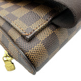 ルイ・ヴィトン LOUIS VUITTON ジェロニモス N51994 ブラウン ダミエ メンズ ボディバッグ