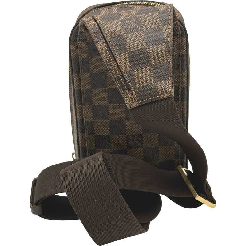 ルイ・ヴィトン LOUIS VUITTON ジェロニモス N51994 ブラウン ダミエ